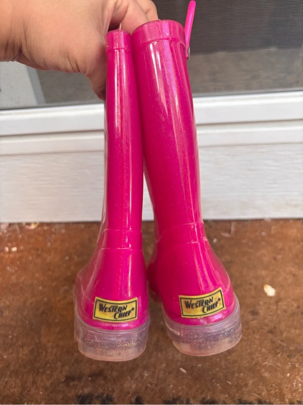 Western Chief Pink Rainboots